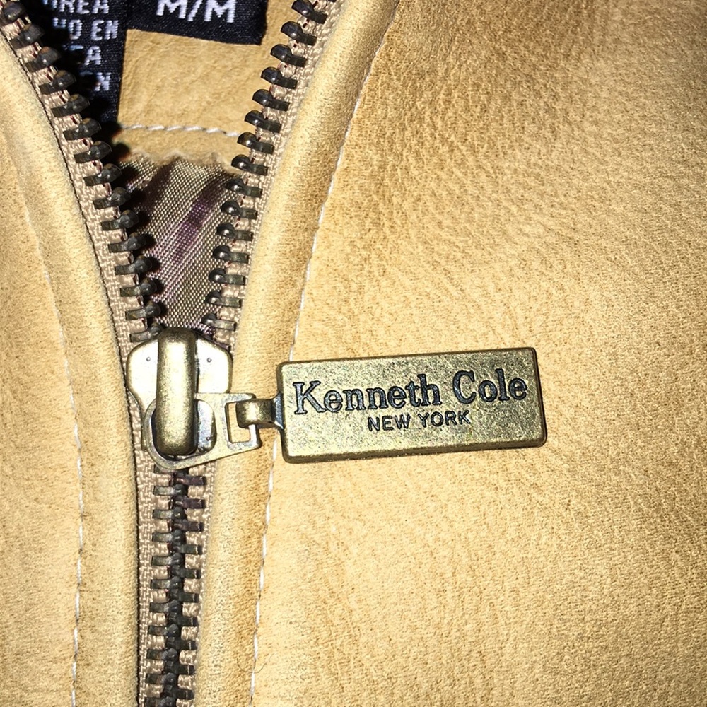 Ladies Kenneth Cole leather jacket medium